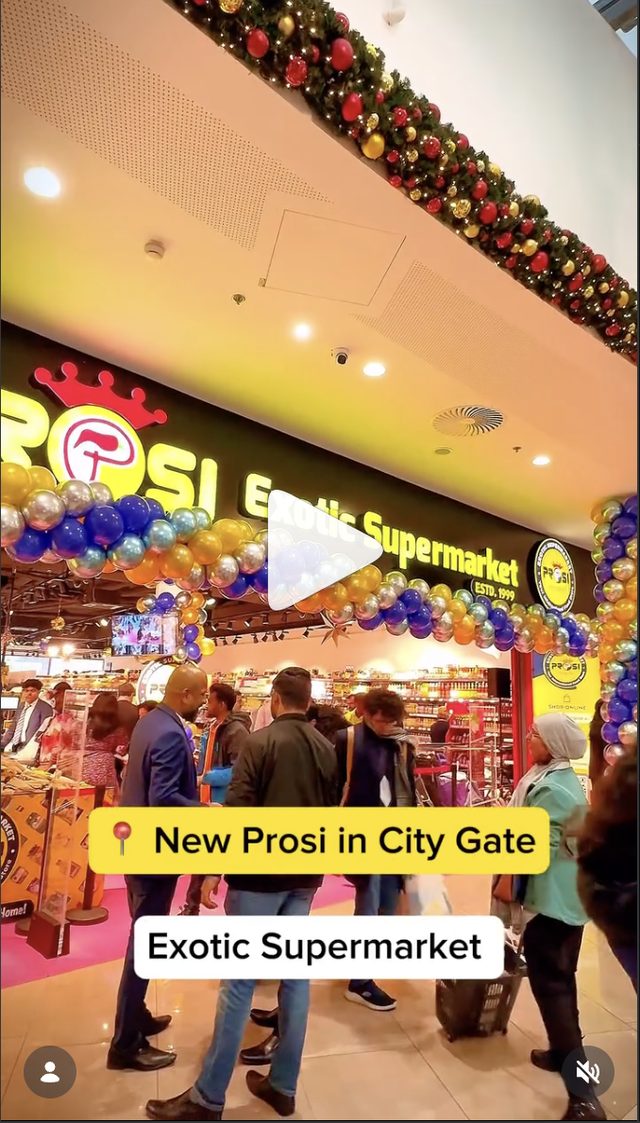 Prosi Exotic Supermarket opening